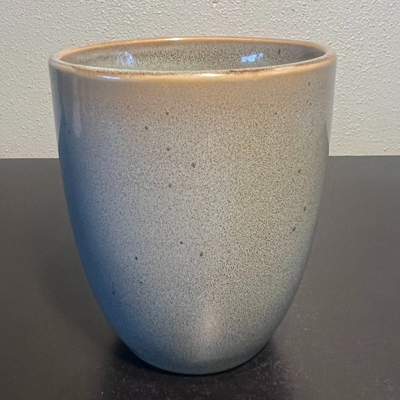Ruff Hewn Pottery Swirl Celadon Stoneware Mug w/ Brown Highlights & Speckles - Picture 4 of 8
